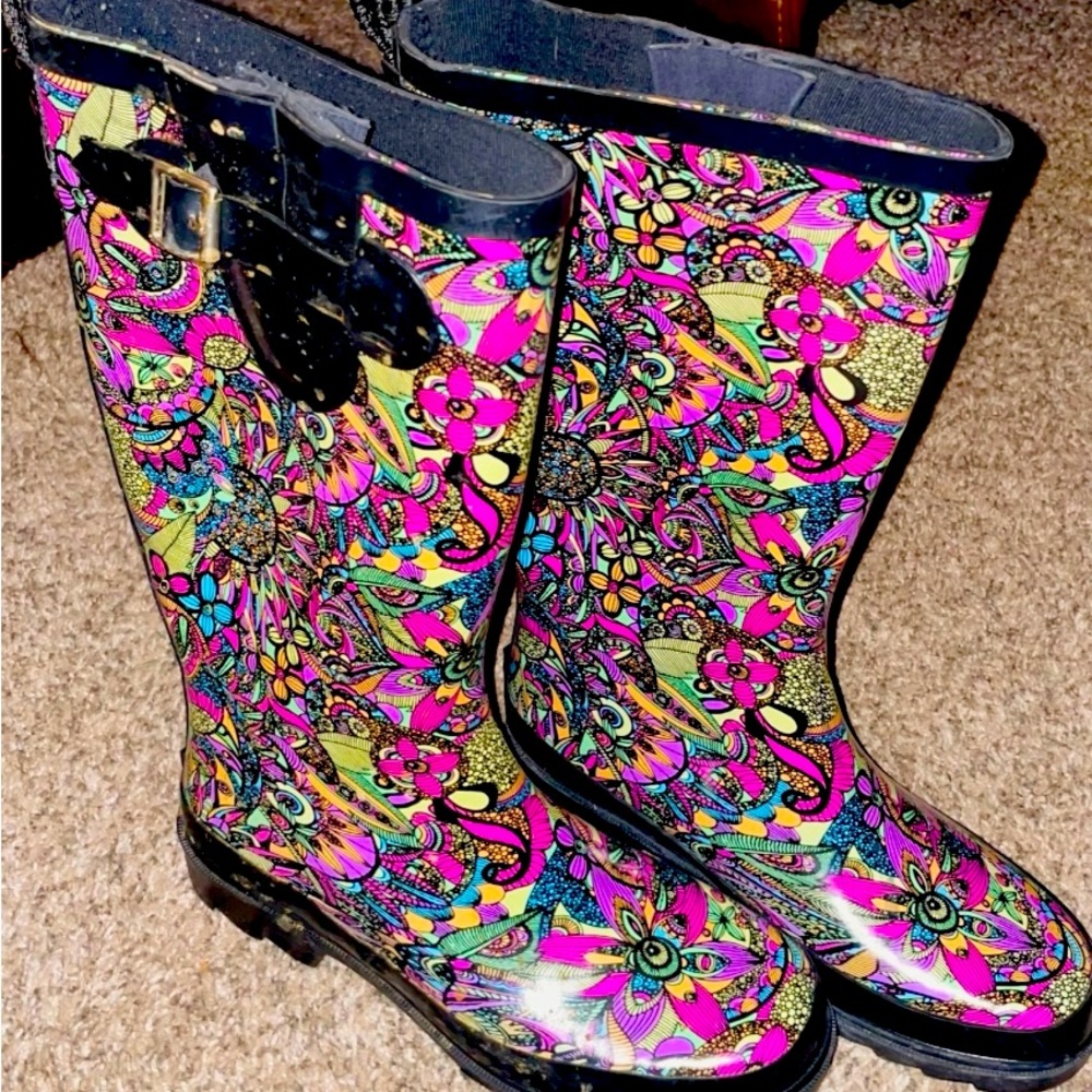 Sakroots Women's Rhythm Rain Boot